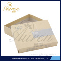 rigid cosmetic paperboard box with custom design